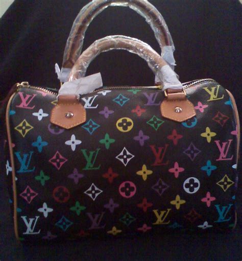 lv rainbow purse replica|false louis vuitton purses.